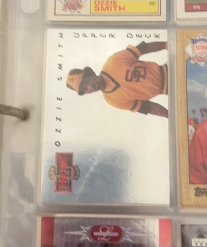 1992 Upper Deck Then & Now #TN7 Ozzie Smith — front