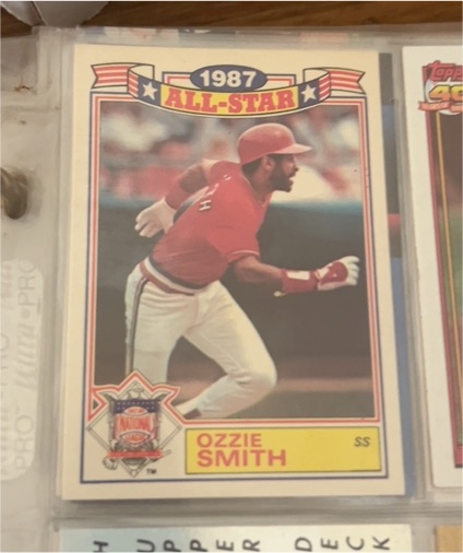 1987 Topps All-Star #5 Ozzie Smith — front