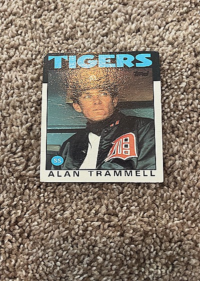 1986 Topps #130 Alan Trammell — front