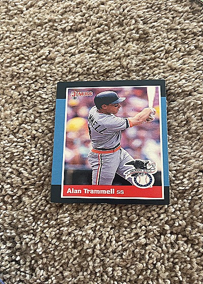 1988 Donruss #409 Alan Trammell — front
