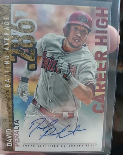 2015 Topps Update Series #CHA-DP David Peralta — front