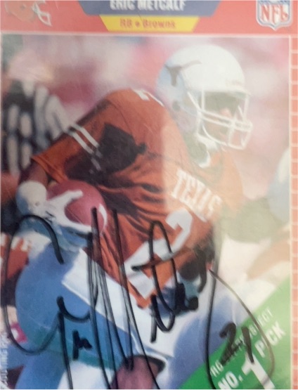1989 Pro Set #361 Eric Metcalf — front