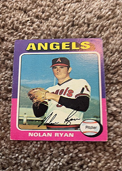 1975 Topps #500 Nolan Ryan — front
