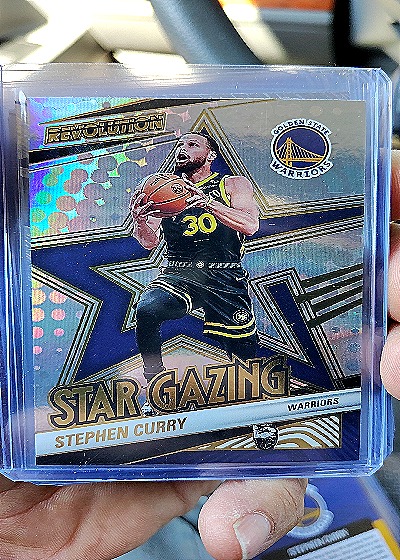 2024-25 Panini Revolution #18 Stephen Curry Star Gazing — front