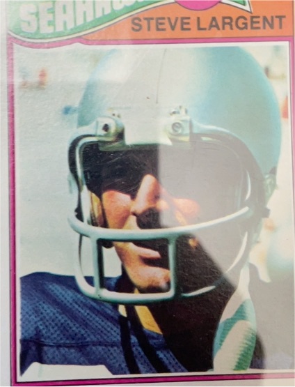 1976 Topps #300 Steve Largent — front