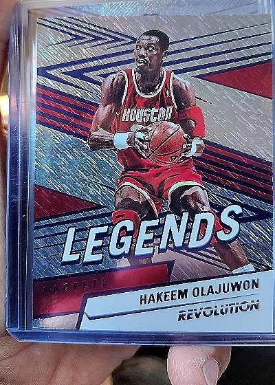 2024-25 Panini Revolution #168 Hakeem Olajuwon — front