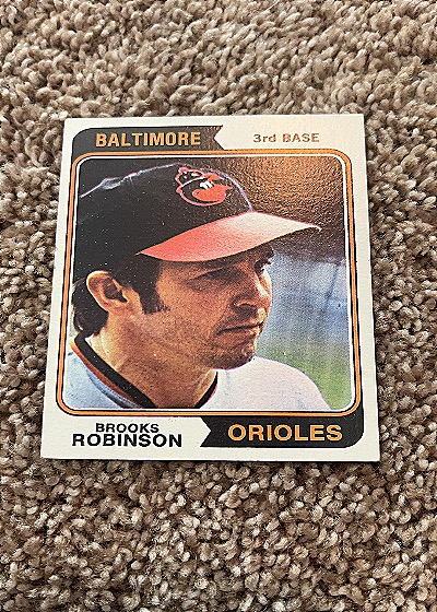 1974 Topps #160 Brooks Robinson — front