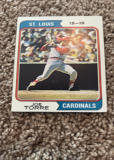 1974 Topps #15 Joe Torre — front