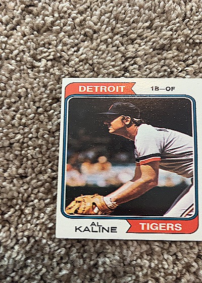 1974 Topps #215 Al Kaline — front
