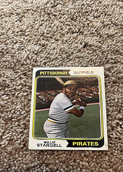 1974 Topps #100 Willie Stargell — front