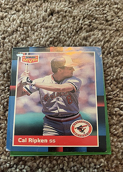 1988 Donruss MVP #BC-1 Cal Ripken Jr — front