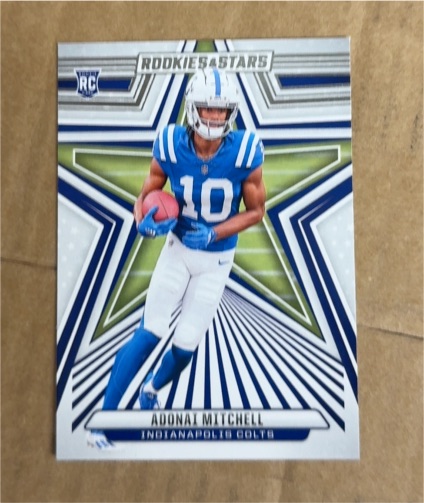 2024 Panini Rookies & Stars #102 Adonai Mitchell — front