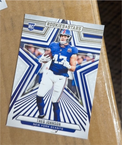 2024 Panini Rookies & Stars #191 Theo Johnson — front