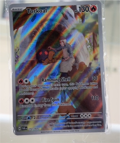 2024 Pokémon SV06: Twilight Masquerade #172 Torkoal — front