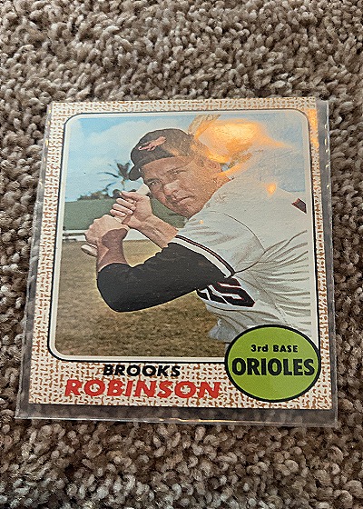 1968 Topps #20 Brooks Robinson — front