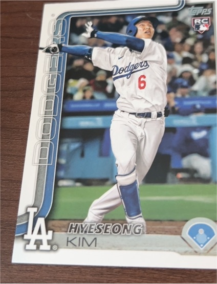 2025 Topps Series 2 #573 Hyeseong Kim — front