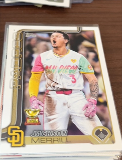 2025 Topps Series 1 #125 Jackson Merrill — front