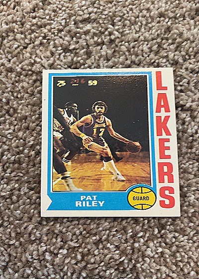 1974-75 Topps #31 Pat Riley — front