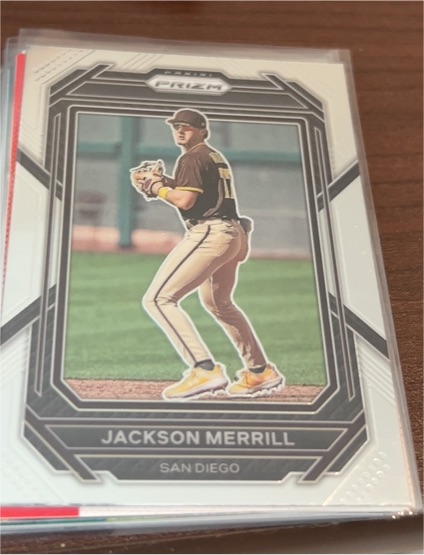 2023 Panini Prizm #166 Jackson Merrill — front