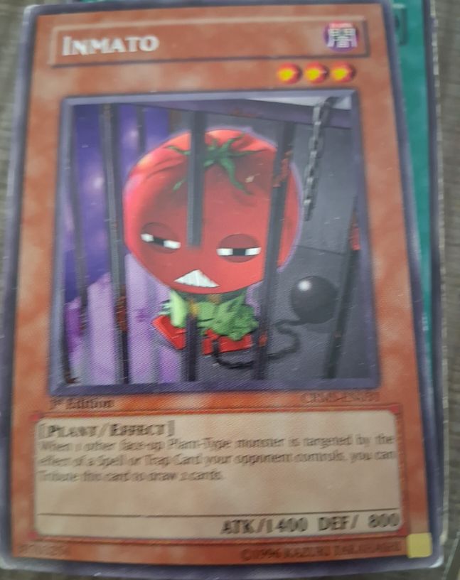 2008 Yu-Gi-Oh! CRMS-EN031 Inmato — front