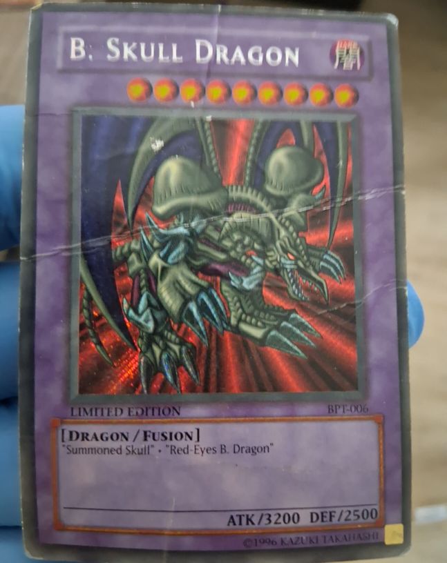 1996 Yu-Gi-Oh! B. Skull Dragon BPT-006 — front