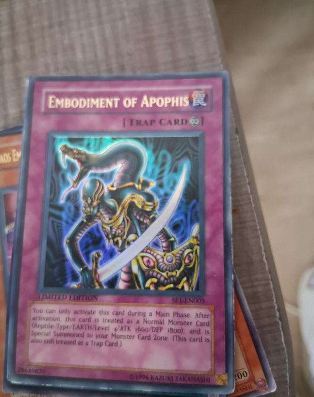 2005 Yu-Gi-Oh! SP1-EN003 Embodiment of Apophis — front