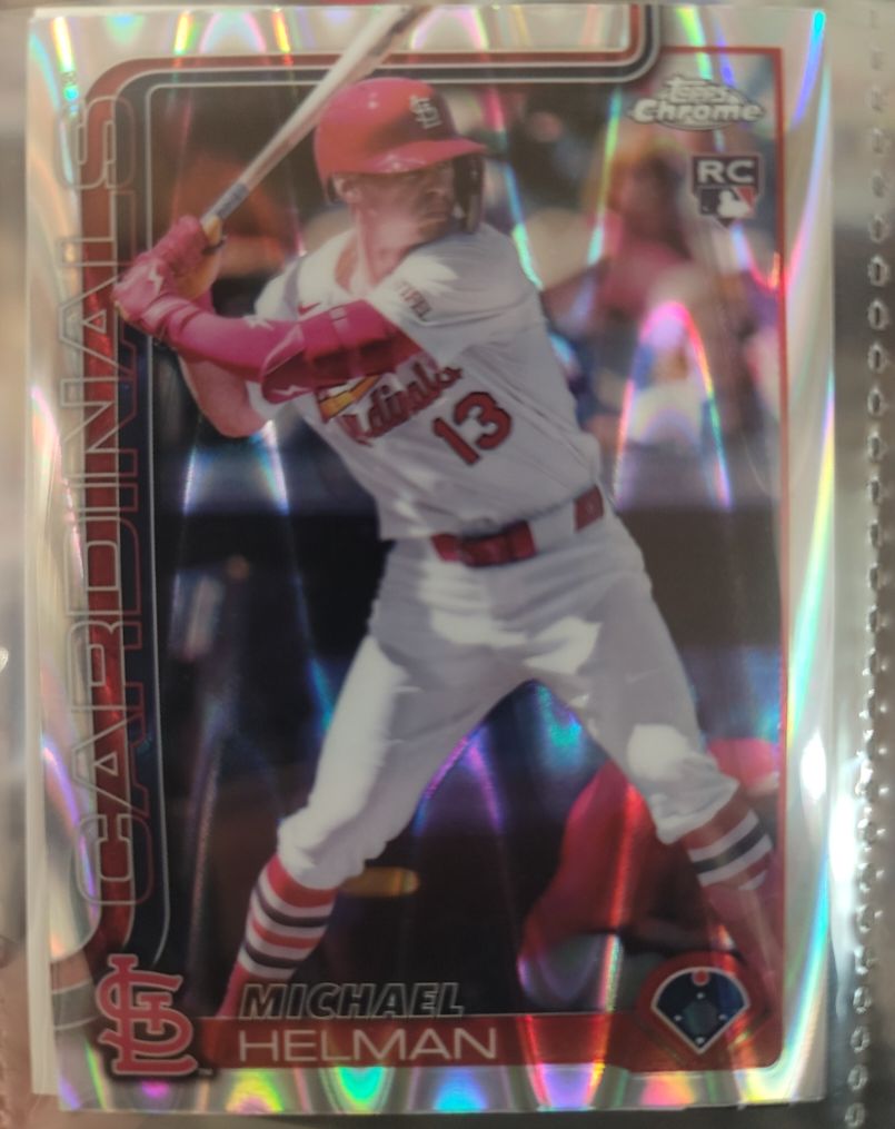 2025 Topps Chrome #104 Michael Helman — front