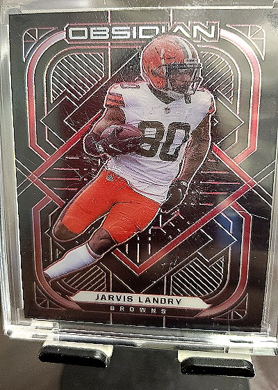 2021 Panini Obsidian Jarvis Landry — front