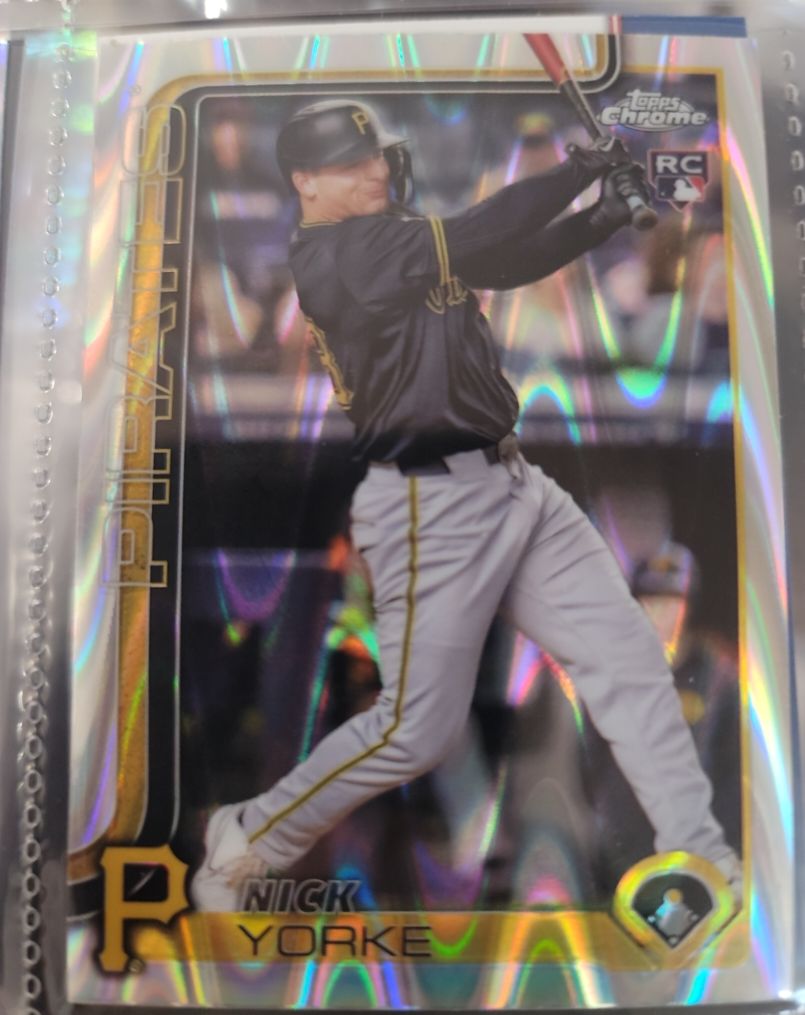 2025 Topps Chrome #36 Nick Yorke — front