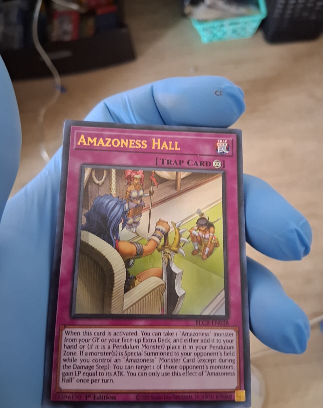 Yu-Gi-Oh! Amazoness Hall BLCR-EN038 — front
