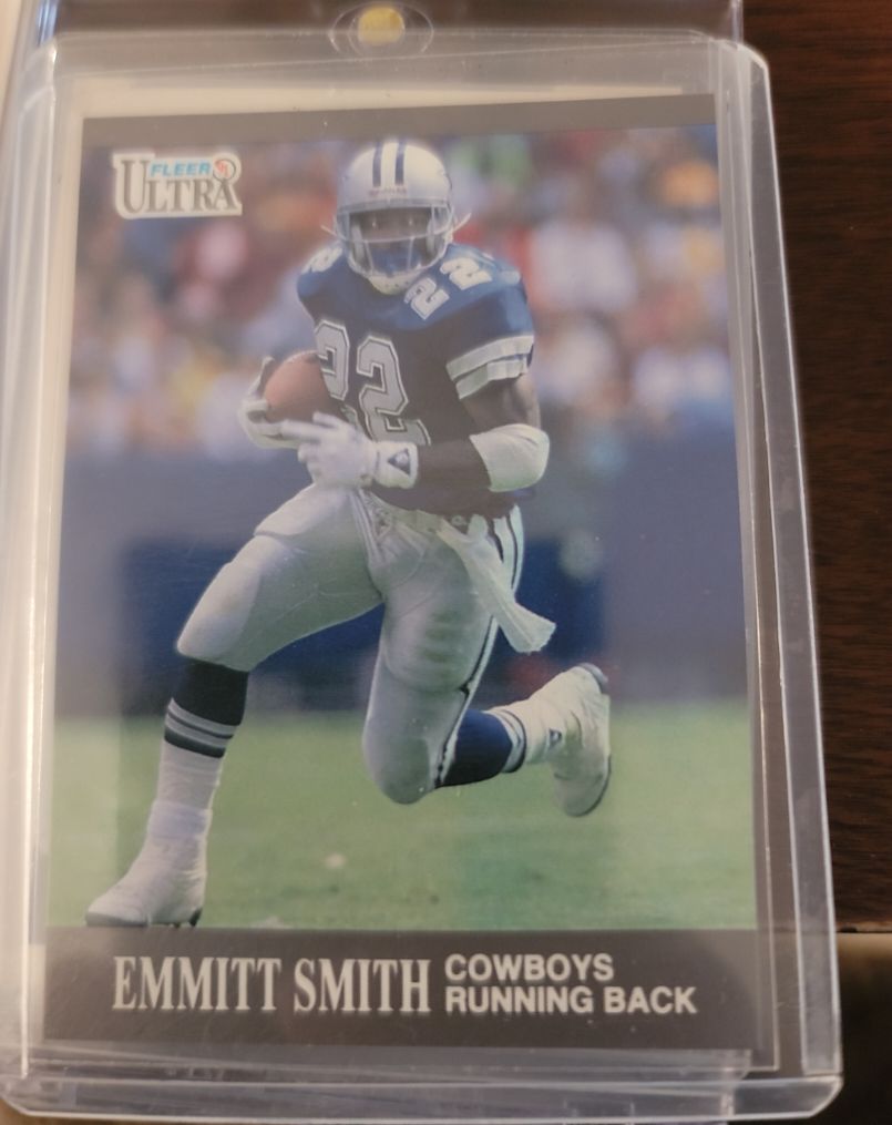 1991 Fleer Ultra #165 Emmitt Smith — front