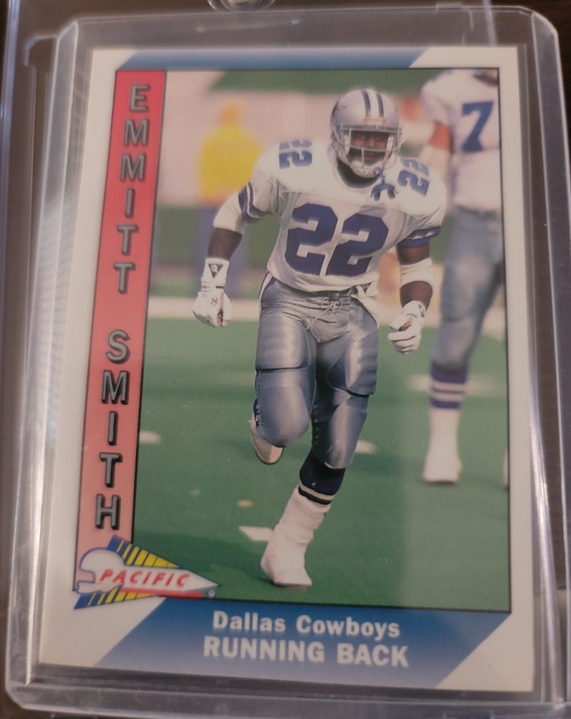 1991 Pacific #107 Emmitt Smith — front