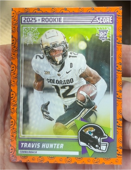 2025 Panini Score A Treat #20 Travis Hunter — front