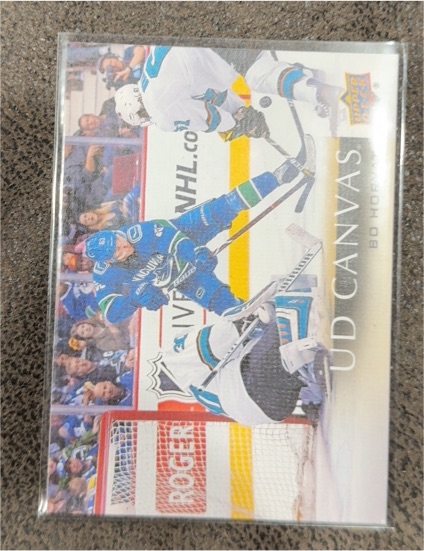 2022-23 Upper Deck UD Canvas #C128 Bo Horvat — front