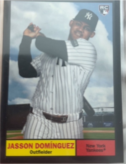 2024 Topps Archives #1 Jasson Dominguez — front