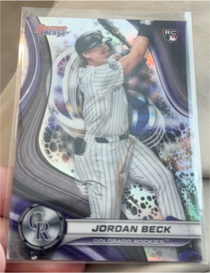 2024 Bowman's Best #26 Jordan Beck — front