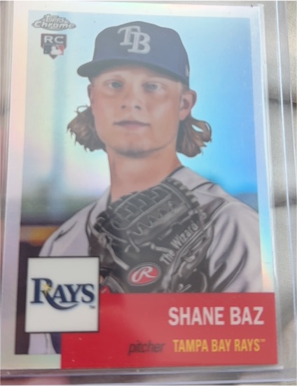 2022 Topps Chrome Platinum Anniversary #231 Shane Baz — front