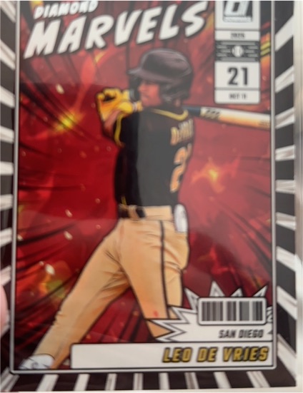 2025 Panini Donruss #11 Leo De Vries — front