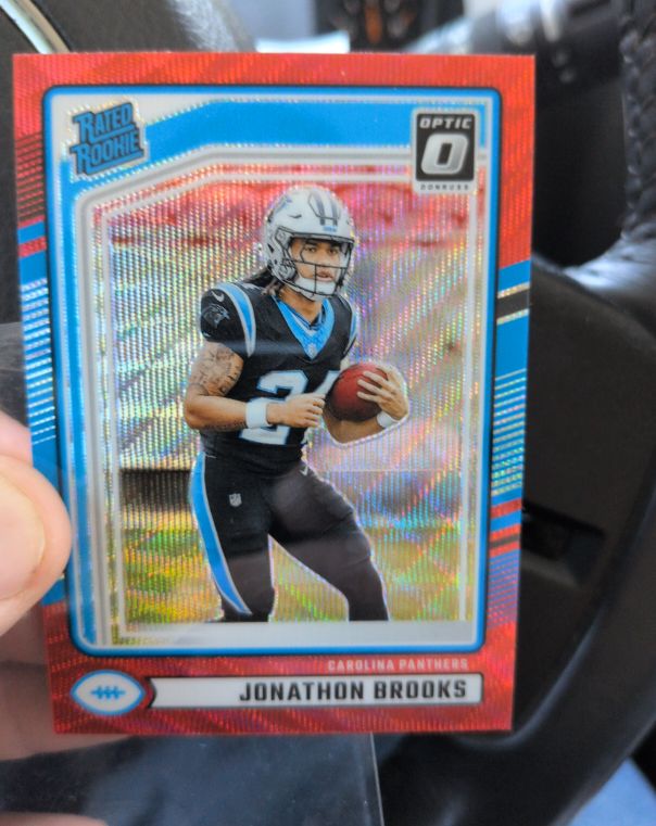 2024 Panini Donruss Rated Rookie Optic Preview #354 Jonathon Brooks — front