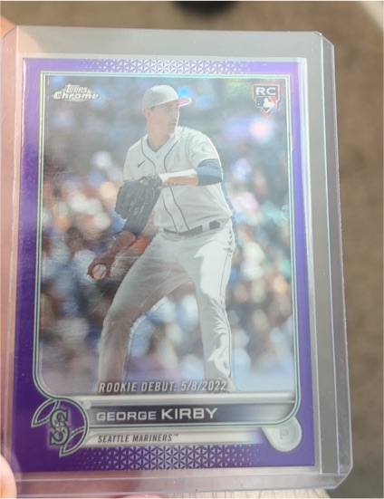 2022 Topps Chrome Update #USC101 George Kirby — front