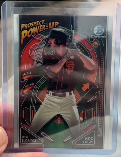 2024 Bowman Chrome #PP-19 Bryce Eldridge Prospect Power-Up — front