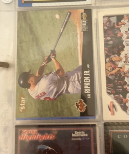 1996 Collector's Choice #1 Cal Ripken Jr. — front