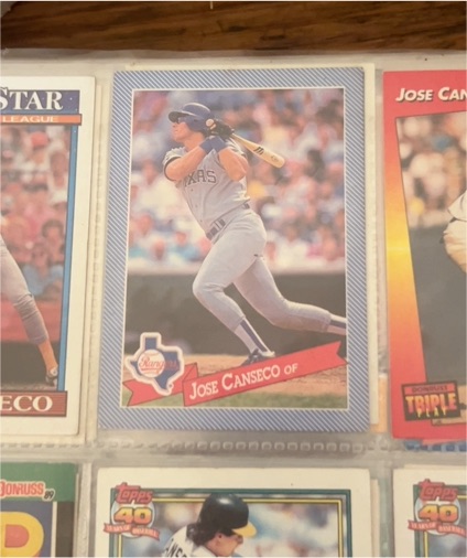 1991 Donruss #430 Jose Canseco — front