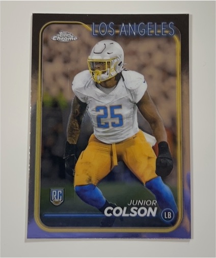 2024 Topps Chrome #291 Junior Colson — front