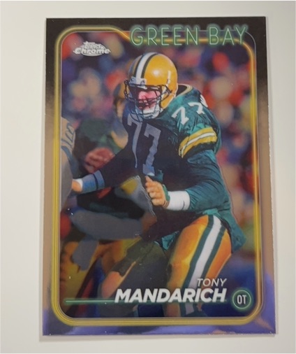 2024 Topps Chrome #80 Tony Mandarich — front