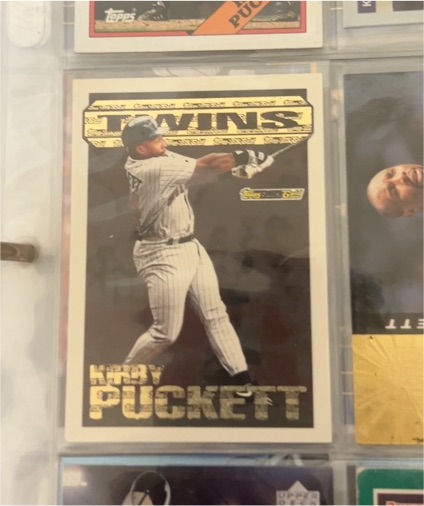 1994 Topps Black Gold #17 Kirby Puckett — front