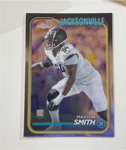 2024 Topps Chrome #267 Maason Smith — front