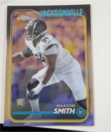 2024 Topps Chrome #267 Maason Smith Rookie — front