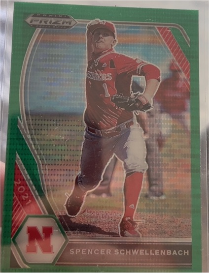 2021 Panini Prizm Draft Picks #59 Spencer Schwellenbach — front