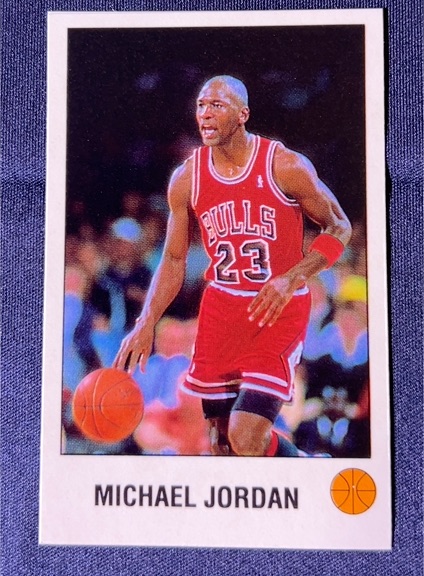 1990-91 Panini #K Michael Jordan — front